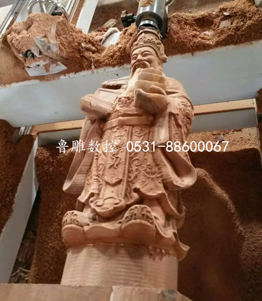 三維立體雕刻機(jī)制作的財(cái)神雕像、觀音佛像